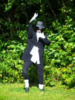 Anglesey Scarecrow Michael Jackson