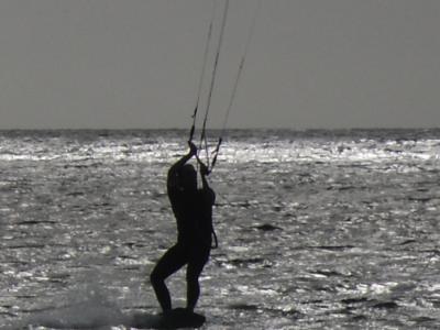 Anglesey Rhosneigr Kite Surfer