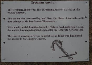 Llanallgo Church - Moelfre Royal Charter