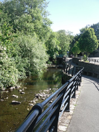 Cefni River through Llangefni