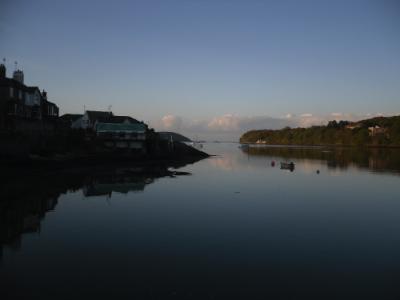 Menai Straits at Menai Bridge Anglesey