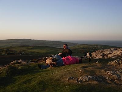 Mynydd Bodafon Mountain, A Pleasant Few Moments to Reflect on Family