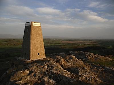 Mynydd Bodafon Mountain Triangulation Point and Glorious Views