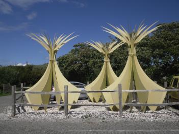 Newborough Marram Grass Mat Makers Sculpture