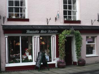 The brilliant Beau's Tea Rooms in Beaumaris