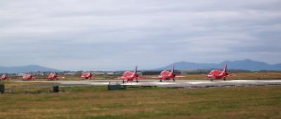 RAF Valley Red 
Arrows