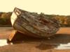 Dulas Lagoon Wrecked Boat