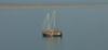 Llanddwyn Island - Unwrecked Sailing Boat