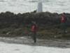 Fishing off Rhosneigr Beach