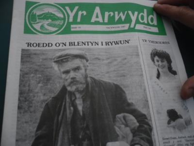 Washi Bach article in Yr Arwydd, Amlwch