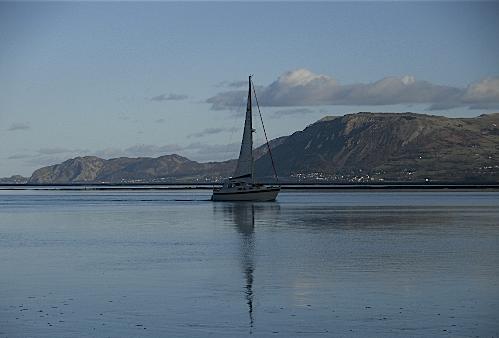 Moody Blues on the Menai Straits at Beaumaris Anglesey