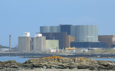 Wylfa Nucelear Power Station at Cemlyn Bay, Anglesey