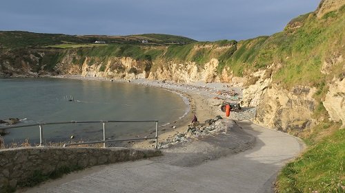 www.anglesey-hidden-gem.com - Church Bay Runway down to the Beach