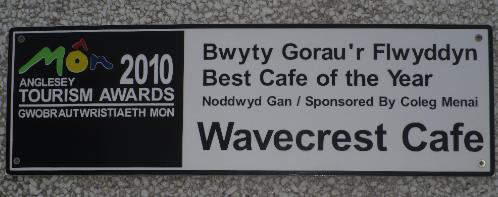 Church Bay Wave Crest Cafe - Best Cafe 2010  