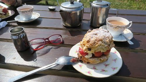 www.anglesey-hidden-gem.com - Wavecrest Café Cream Scone