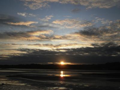 Anglesey UFOs Eerie Sunset Anglesey UFOs Eerie Sunset