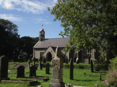 lLANGADWALADR - St Cadwaladr's Church - Aberffraw on Anglesey