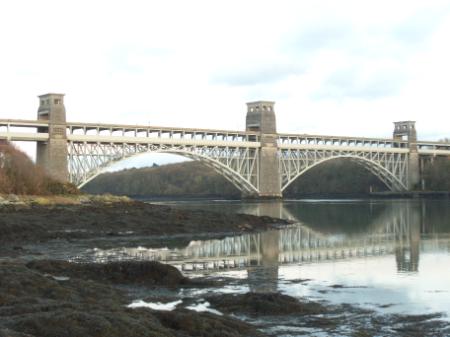 Robert Stephenson's Britannia Bridge Robert Stephenson's Britannia Bridge