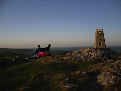 Mynydd Bodafon Mountain, A Pleasant Few Moments to Reflect on Family