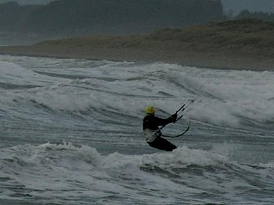 Anglesey Hidden Gem.com Winter Kitesurfing at Rhosneigr