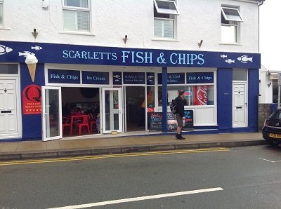 Anglesey-Hidden-Gem.com Scarlett's Fish & Chips Rhosneigr