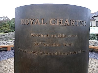 anglesey-hidden-gem.com - Sculpture to Royal Charter Maritime Disaster