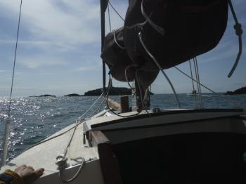 Sailing on Anglesey