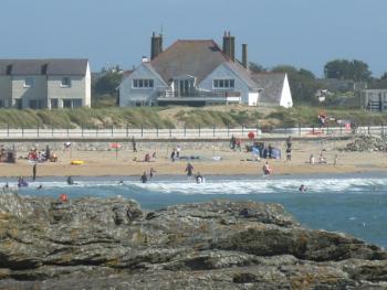 Porth Diana Beach at Trearddur Bay - Anglesey Hidden Gem