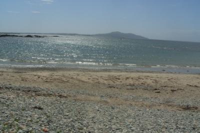 Trefadog Beach Holy Island View